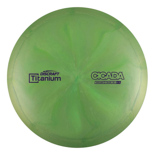 #11 (Purple Matte) 173-174 Titanium (Ti) Swirl Cicada