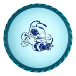 #3 Blue/White (Blue Dark Shatter) 173-174 Fuzed Line Buzzz with Bee Stamp (Vault Reserves)