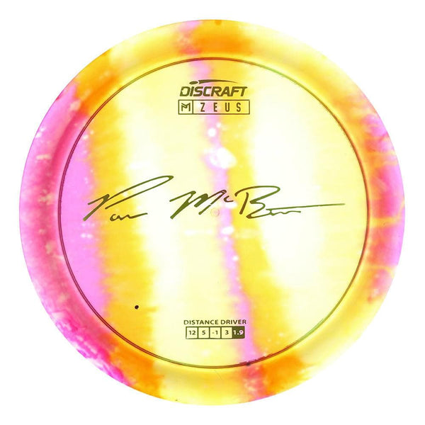 #5 (Pickle Metallic) 164-166 Paul McBeth Fly & Flag Dye Z Zeus