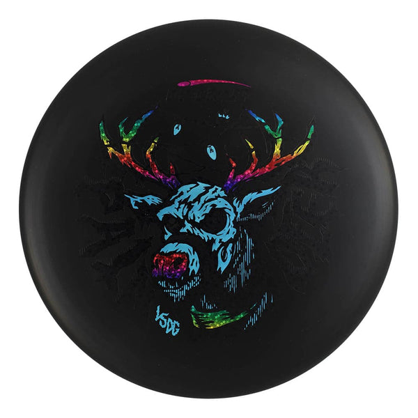 #17 Black (Black*/Rainbow Sparkle Stars/Blue Light Holo) 173-174 Solid ESP Super Flx Zone