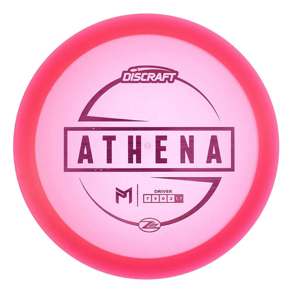 #3 Pink (Purple Lasers) 150- Paul McBeth Z Lite Athena