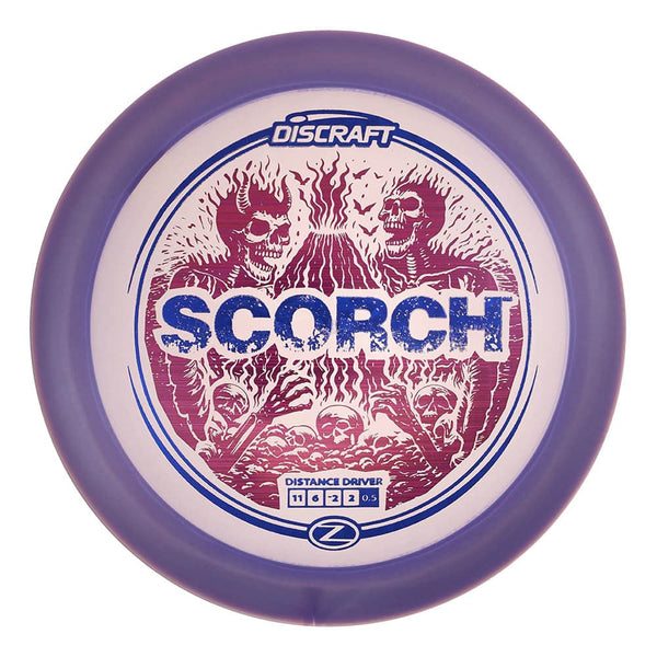 #20 Purple (Blue Dark Shatter/Purple Lasers) 173-174 Z Reimagined Two-Foil Z Scorch