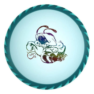 #2 Blue/White (Rainbow) 170-172 Fuzed Line Buzzz with Bee Stamp (Vault Reserves)