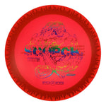 #7 Red (Rainbow Sparkle Stars) 170-172 LE Sample Fuzed Flaming Scorch