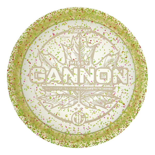 #4 Green (White Matte) 167-169 Missy Gannon Maple Hill Confetti Thrasher