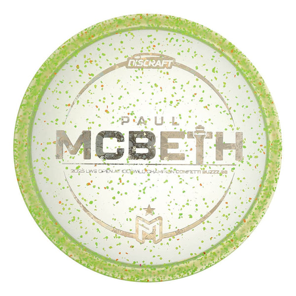 #8 Green-Yellow Confetti (Bee) 173-174 Paul McBeth Victory Edition Z Confetti Buzzz SS