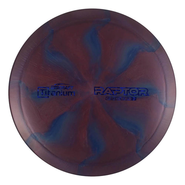 #12 (Blue Dark Shatter) 173-174 Titanium (Ti) Swirl Raptor