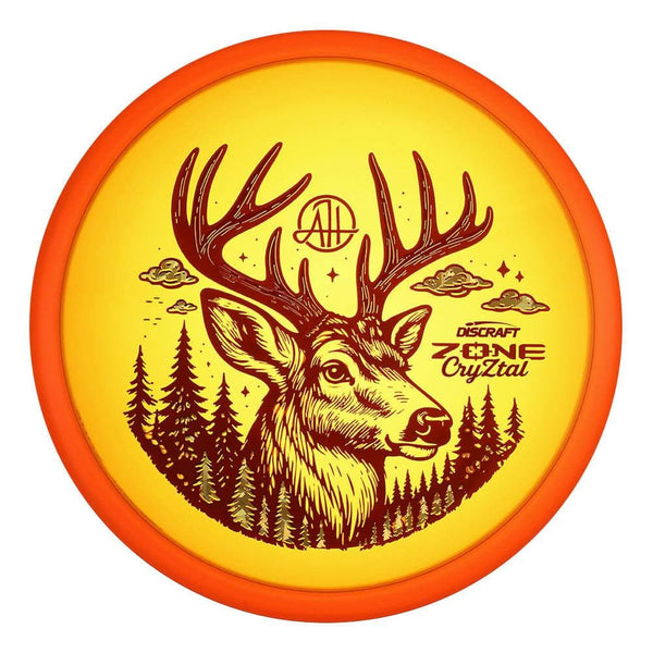 #14 Orange (Brown Matte/Red Metallic/Gold Shatter) 173-174 Adam Hammes CryZtal Tri-Foil Zone