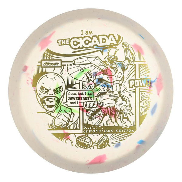 #8 White (Gold Metallic) 106-110 Jawbreaker Lite Cicada