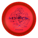 #6 Red (Purple Metallic) 170-172 LE Sample Fuzed Flaming Scorch