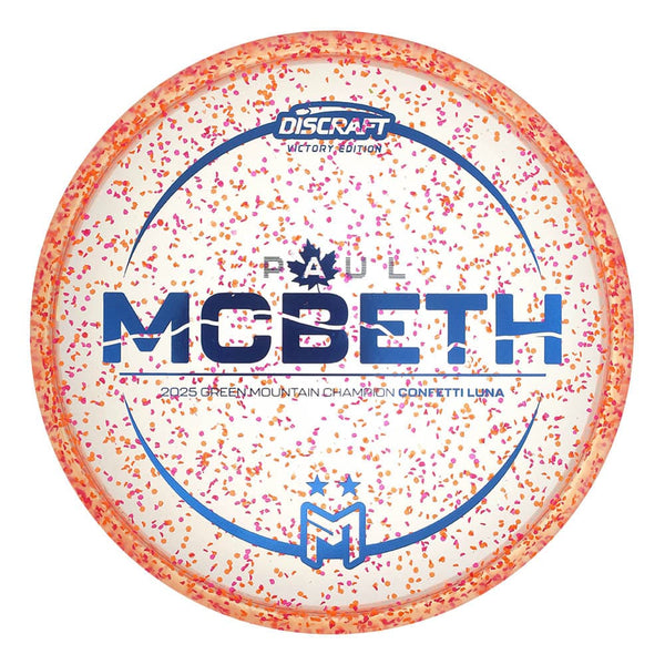 #26 Pink (Blue Metallic) 173-174 Paul McBeth Victory Edition Z Confetti Luna