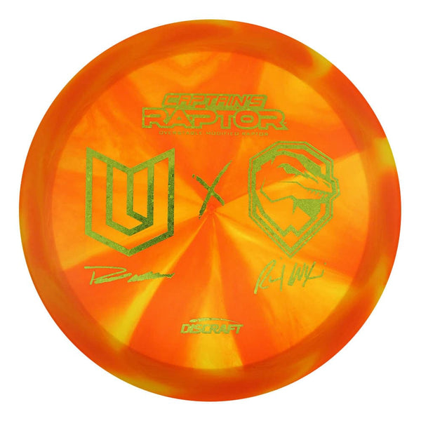 #11 (Green Sparkle Stars) 173-174 Ulibarri x Wysocki Collab Edition Z Swirl Captain's Raptor