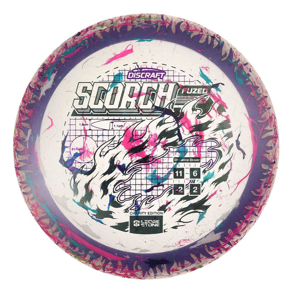#104 Purple Rim (EXACT DISC) 173-174 Charity Jawbreaker Z Flx Scorch w/ Solid ESP Rim