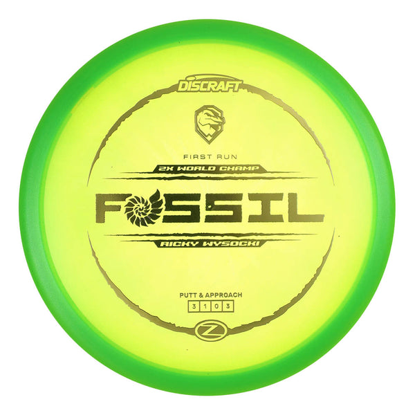 First Run Ricky Wysocki Z Fossil