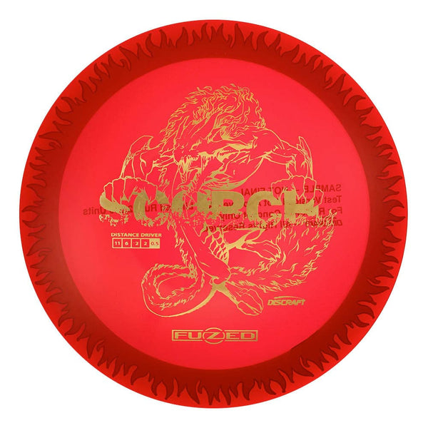 #5 Red (Gold Linear Holo) 170-172 LE Sample Fuzed Flaming Scorch