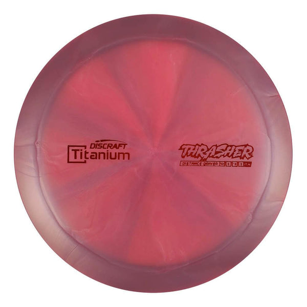 #9 (Red Metallic) 167-169 Titanium (Ti) Swirl Thrasher