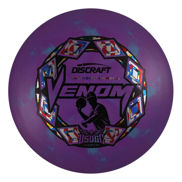 #34 (Black/Flag/Wonderbread) 173-174 Anthony Barela Victory Edition ESP Swirl Venom