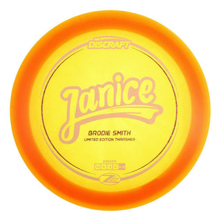 #8 Orange (White Matte & Pink Hearts) 155-159 Z Lite 'Janice' Thrasher