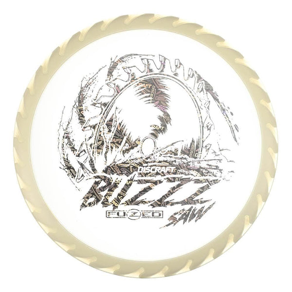 #36 Clear/White (Discraft) 177+ BuzzzSaw LE Fuzed Line Buzzz