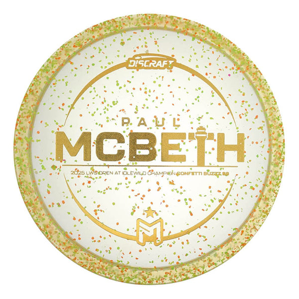 #5 Assorted Confetti (Gold Sparkle) 173-174 Paul McBeth Victory Edition Z Confetti Buzzz SS