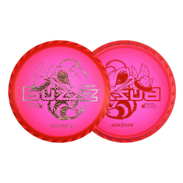#23 Red/Pink (Discraft) 173-174 Fuzed Line Buzzz with Saw Pattern