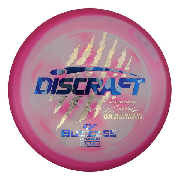 #177 (Blue Camo/Silver Flowers) 177+ 2026 Worlds 6 Claw Buzzz SS #1