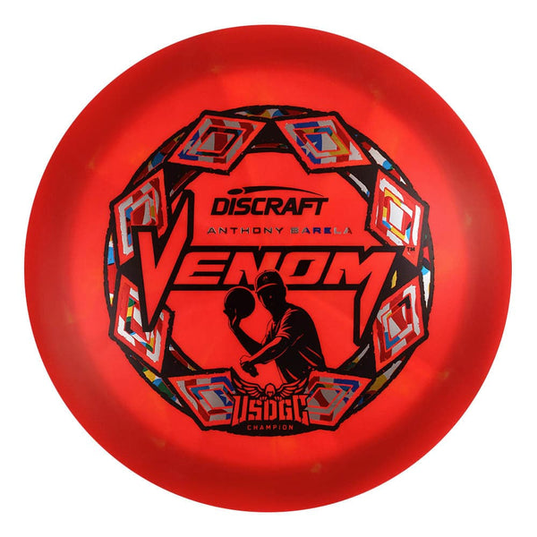 #33 (Black/Flag/Wonderbread) 173-174 Anthony Barela Victory Edition ESP Swirl Venom