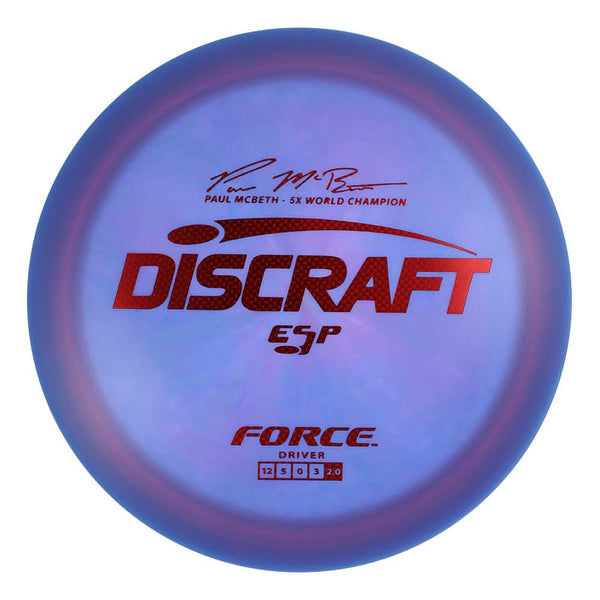 #22 (Red Weave) 170-172 Paul McBeth 5x ESP Force