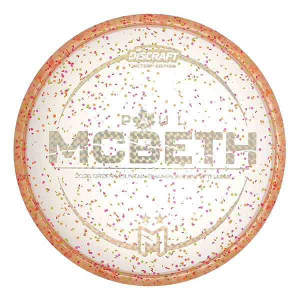 #23 Orange Hue (Silver Prisms) 173-174 Paul McBeth Victory Edition Z Confetti Luna