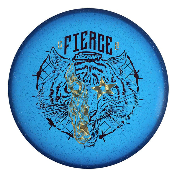 #14 Blue (Red & Gold Shatter) 173-174 Z Glo Sparkle Fierce