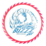 #34 Clear/Hot Pink (Blue Light Shatter) 177+ BuzzzSaw LE Fuzed Line Buzzz