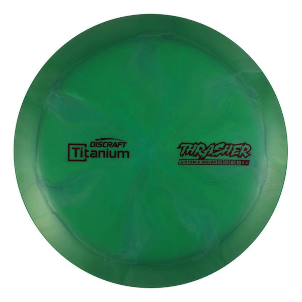 #6 (Red Matte) 164-166 Titanium (Ti) Swirl Thrasher