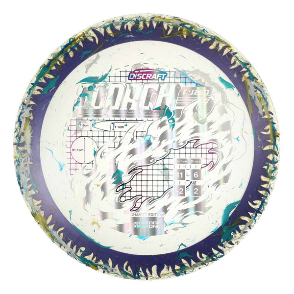 #100 Purple Rim (EXACT DISC) 173-174 Charity Jawbreaker Z Flx Scorch w/ Solid ESP Rim