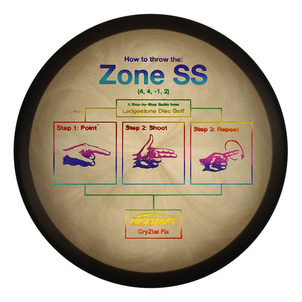 #12 Black (Rainbow) 173-174 CryZtal Flx Zone SS