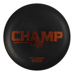 #2 Black (Orange Metallic) 173-174 Climo Disc Golf Trophy Line Soft Champ