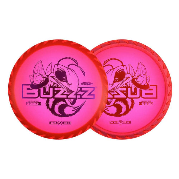 #26 Red/Pink (Purple Metallic) 173-174 Fuzed Line Buzzz with Saw Pattern