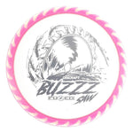 #32 Clear/Pink (Silver Weave) 177+ BuzzzSaw LE Fuzed Line Buzzz