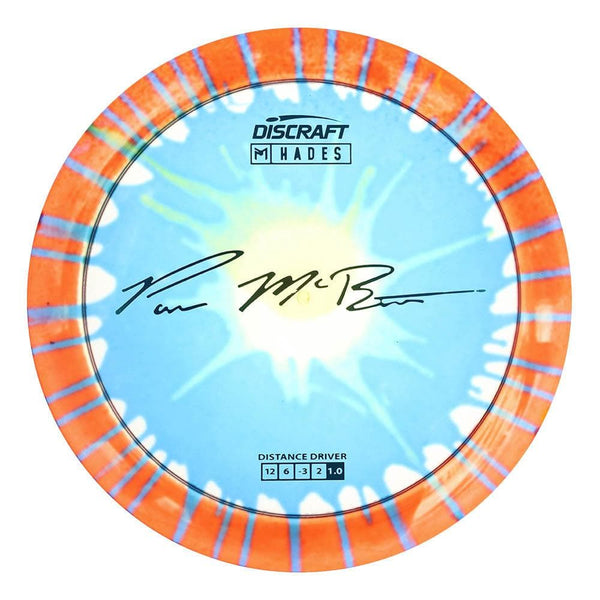 #4 (Teal Metallic) 160-163 Paul McBeth Fly & Flag Dye Z Hades
