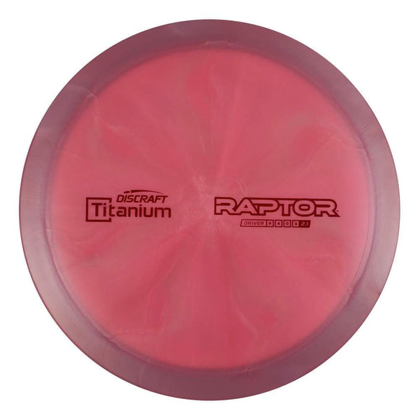 #5 (Red Matte) 170-172 Titanium (Ti) Swirl Raptor