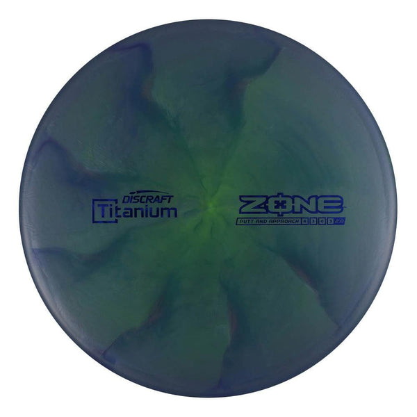 #7 (Blue Dark Shatter) 173-174 Titanium (Ti) Swirl Zone