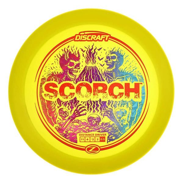 #12 Yellow (Red Matte/Rainbow Shatter) 170-172 Z Reimagined Two-Foil Z Scorch