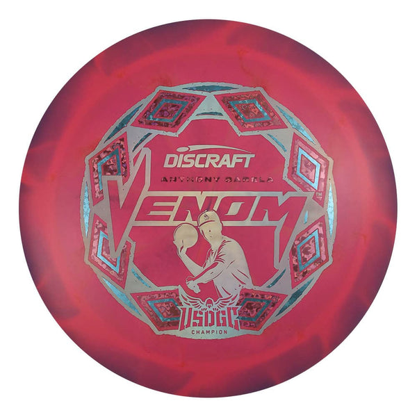 #29 (Silver Holo/Pink Hearts/Snowflakes) 170-172 Anthony Barela Victory Edition ESP Swirl Venom