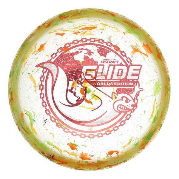 #41 Yellow-Green-Orange JB Mix (Red Tron) 173-174 2026 Worlds Jawbreaker Z Flx Glide
