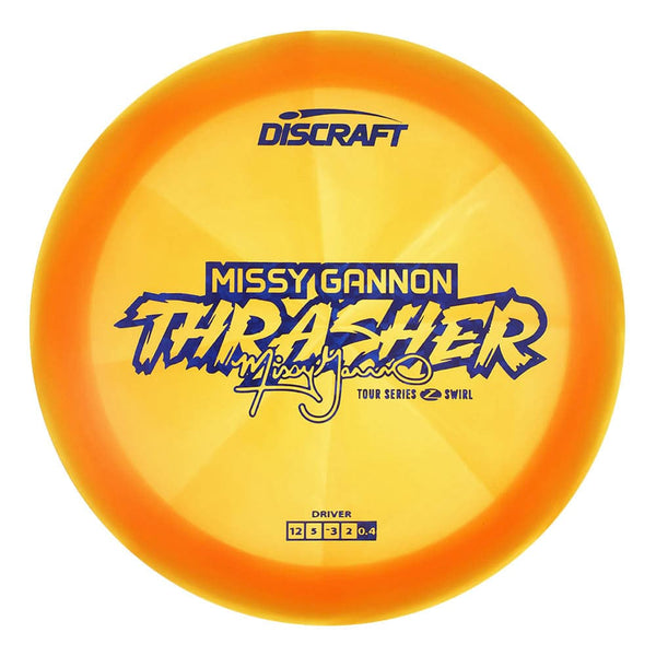 #6 (Blue Dark Shatter) 173-174 2025 Tour Series Z Swirl Missy Gannon Thrasher