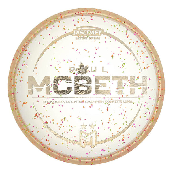 #18 Orange Hue (Discraft) 173-174 Paul McBeth Victory Edition Z Confetti Luna