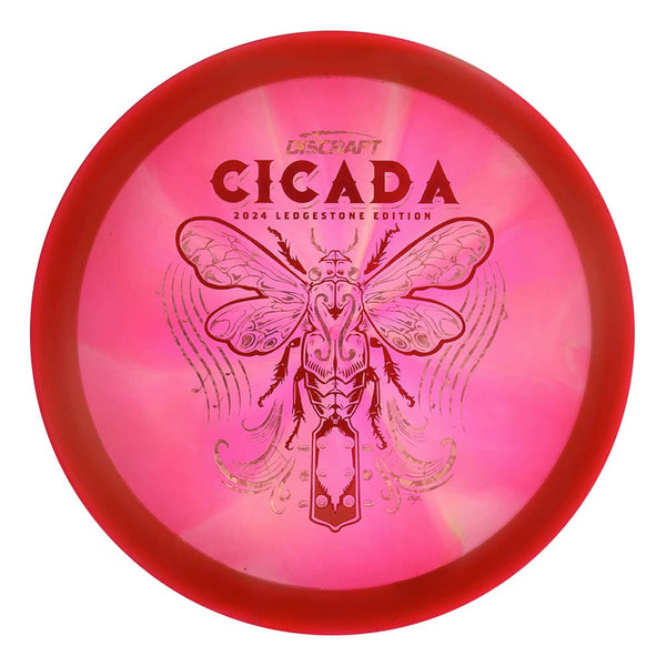 #8 (Red Matte/Pink Hearts) 167-169 Z Swirl Cicada