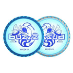 #29 Blue/White (Purple Matte) 175-176 Fuzed Line Buzzz with Saw Pattern