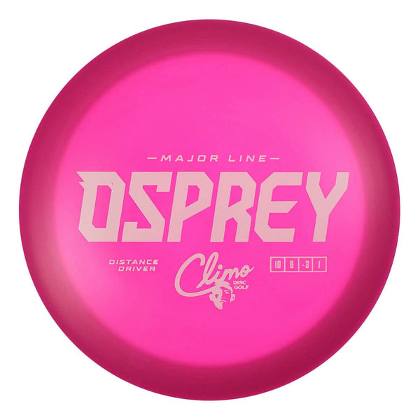 #12 Pink-Purple (White Matte) 173-174 Climo Disc Golf Major Line Osprey