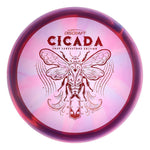 #7 (Red Matte/Pink Hearts) 167-169 Z Swirl Cicada