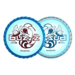 #30 Blue/White (Red Sparkle Stars) 175-176 Fuzed Line Buzzz with Saw Pattern